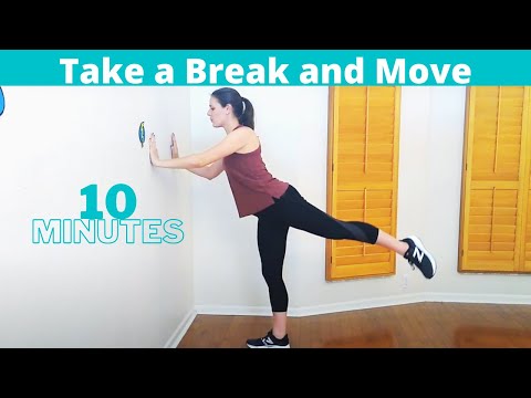 10 Minute Office Break Workout For Beginners