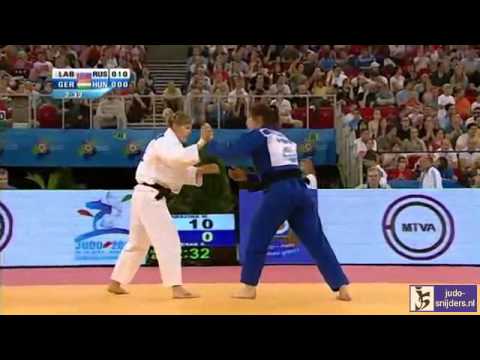 Judo 2013 European Championships Budapest: Labazina (RUS) - Gercsak (HUN) [-63kg]