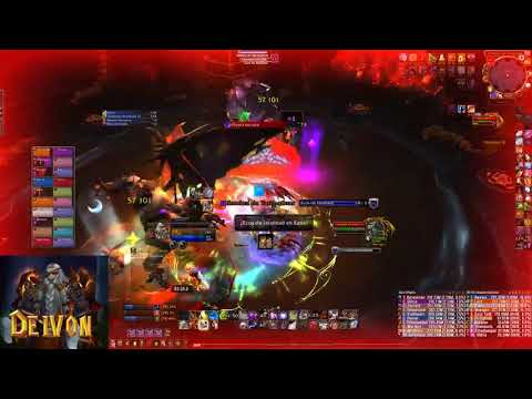 Mythic Varimathras vs Chaos Inception   Enhancement Shaman PoV