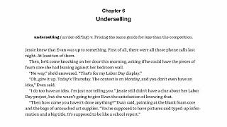 The Lemonade War Chapters 5 6