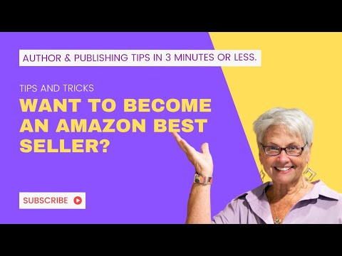 Want to Become an Amazon Best Seller? #BookMarketing #BookPublishing