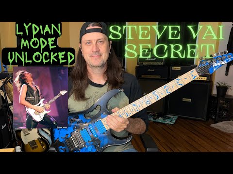How To Sound Like Steve Vai - Lydian Mode Unlocked - Easy Guitar Lesson To Get Going In Minutes!