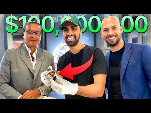 Dubai Billionaire Watch Shopping with ANDREW TATE and JACOB & CO !!!