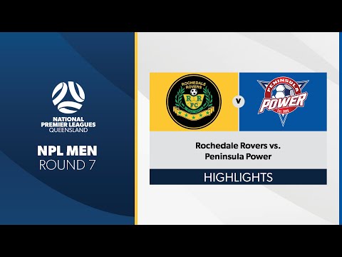 NPL Men R7 - Rochedale Rovers vs. Peninsula Power Highlights