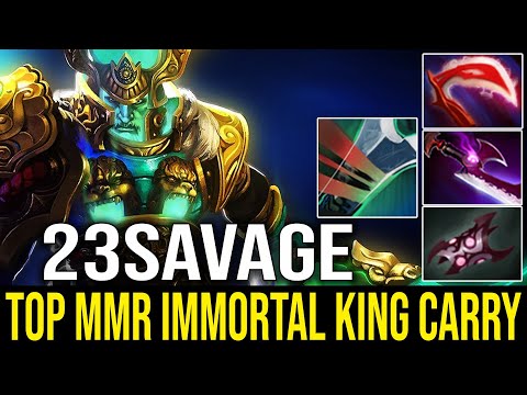 23Savage Wraith King Immortal Fighter |Dota 2 Pro Gameplay