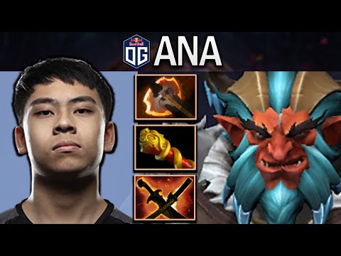OG.ANA SMURF TROLL WARLORD WITH 20 KILLS & 983 XPM - DOTA 2 GAMEPLAY