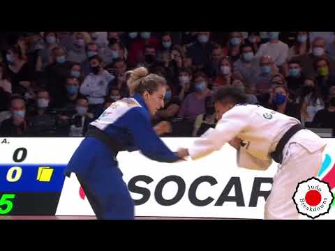 Amandine Buchard vs. Distria Krasniqi - U52 Womens Judo Grand Slam Paris 2022