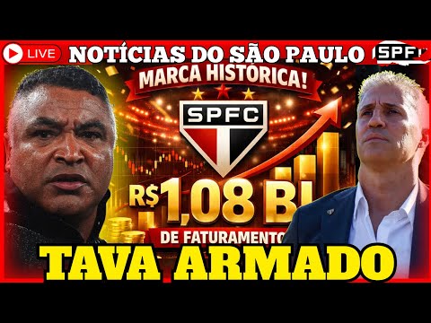 É OFICIAL! ROGER MACHADO NOVO TREINADOR DO SÃO PAULO! SPFC ATINGE MARCA INÉTIDA! SPFC HOJE