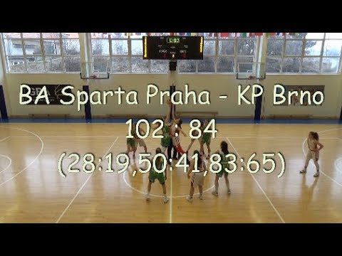 2019 0120 _ Extraliga U15 _ BA Sparta Praha - KP Brno