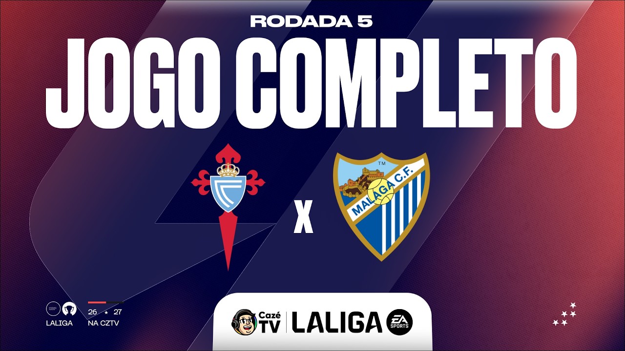 JOGO COMPLETO: CELTA X MÁLAGA | LALIGA 26/27 | 5ª RODADA