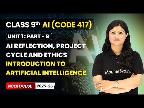 AI Reflection Project Cycle and Ethics Unit Overview Class 9 AI Unit 1 CODE 417 Part B