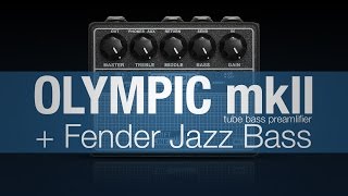 Video thumbnail for Fender Jazz Bass + OLYMPIC MkII by Shift Line