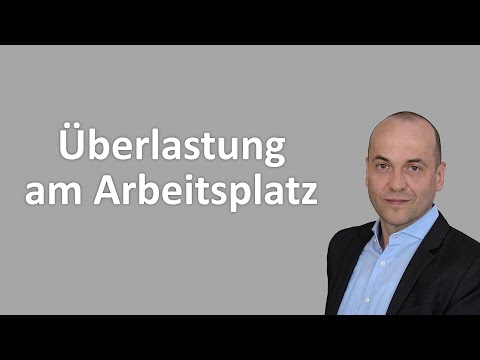 Überlastung am Arbeitsplatz und psychische Erkrankung - Tipps
