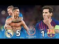 Real Madrid 5 1 Barcelona Super Cup 2017 Home And Away Mad Match Extended Highlights Goals HD