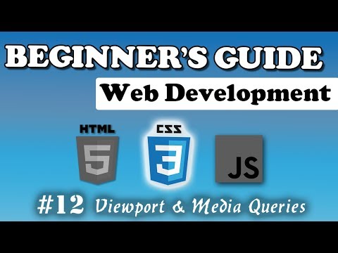 CSS Media Queries Viewport | Beginner s Course | 12