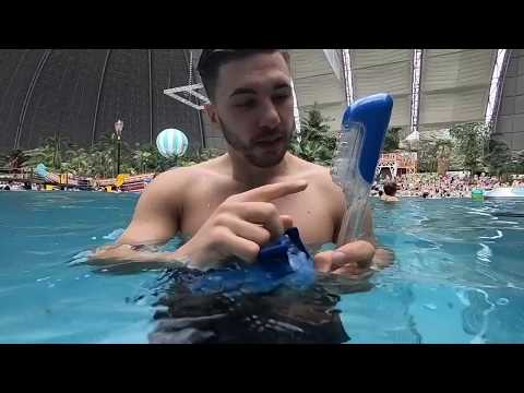 How does the Khroom Seaview 180° snorkel work?