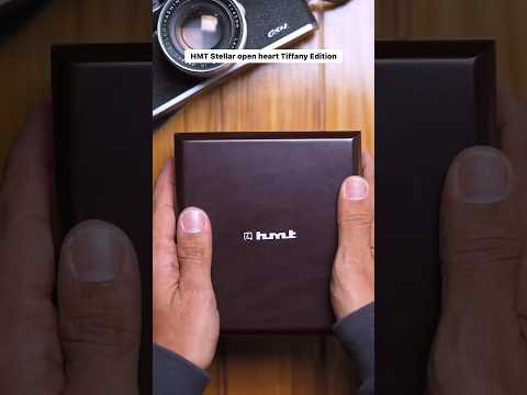 Is this best automatic watch of HMT? HMT stellar open heart Tiffany Edition #hmtwatch #wristshot