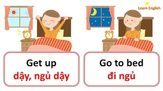 Các hoạt động hàng ngày - Daily / Everyday activities