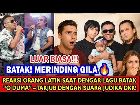 MERINDING! PENYANYI BATAK JUDIKA X ERICK X TIROY BUAT ORANG LATIN SHOCK 😱 | REACTION