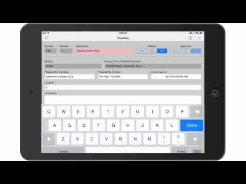 Prolog Mobile Performing Checklists
