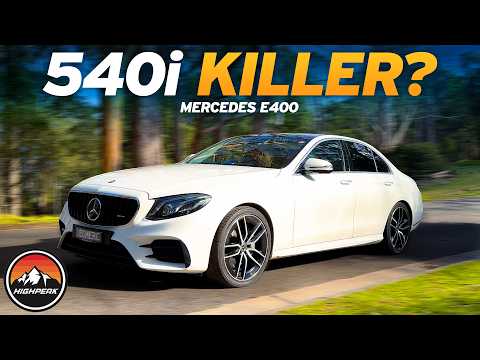 Besser als ein BMW 540i? Mercedes E400 Testbericht