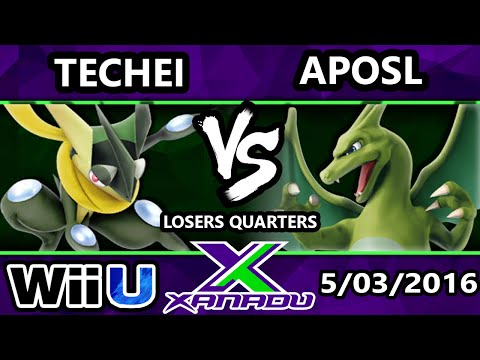 S@X 148 - VGBC | Aposl (Charizard) Vs. Techei (Greninja) SSB4 LQ - Smash Wii U - Smash 4