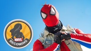 Cosplay Mike Prost becomes Punk Spider-Man - Marvel Becoming