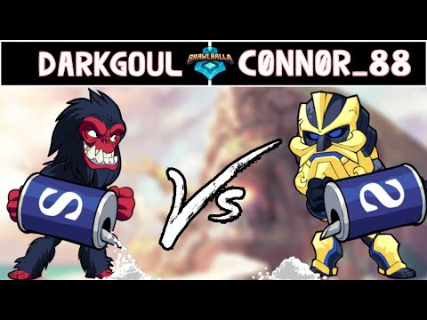Darkgoul vs C0nn0r_88 #1 - Battle of the Toxic Titans - Brawlhalla - NA - Ranked #4
