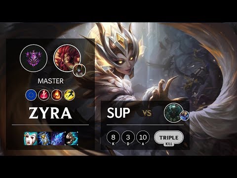 Zyra Support vs Pyke - EUW Master Patch 10.12