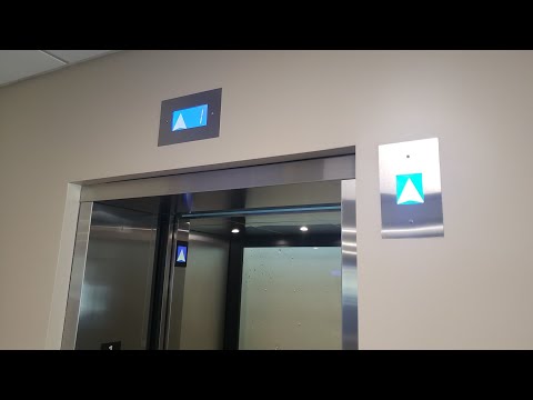 Brand New Scenic Otis Gen3 MRL Traction Elevators @ Gannon Parking Ramp, Lansing Community College