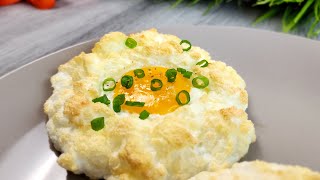 ONLY 2 eggs and you get an amazing breakfast! Simple and delicious!