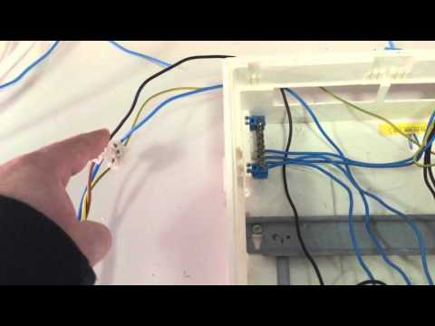 Συνδεσμολογία μονοφασικού πίνακα