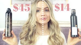 $14 vs $45 Texturizing Hair Spray Review - KayleyMelissa