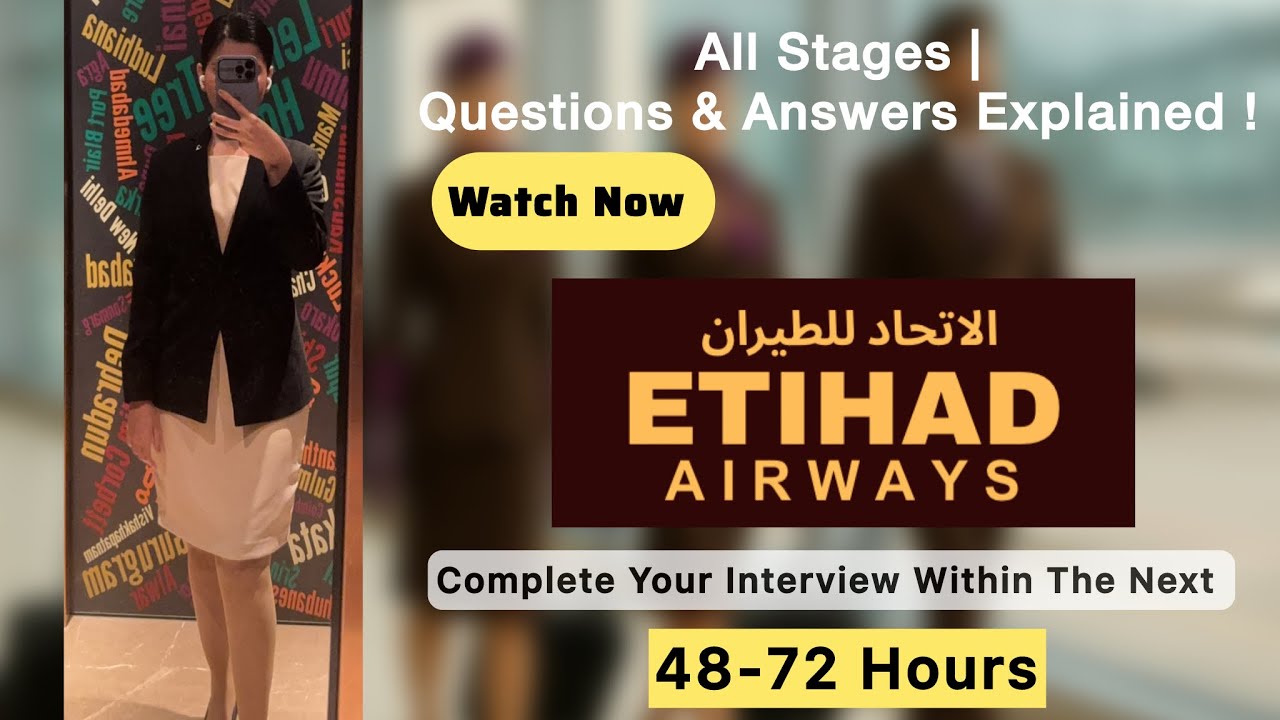 Etihad Airways Cabin Crew Video Assessment 2025 | Full Step-by-Step Guide & Tips