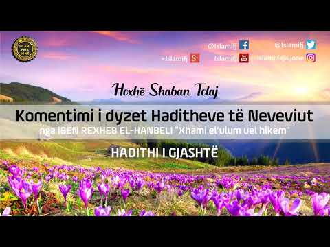 Komentimi i dyzet Haditheve të Neveviut - Hadithi i gjashtë - Shaban Tolaj