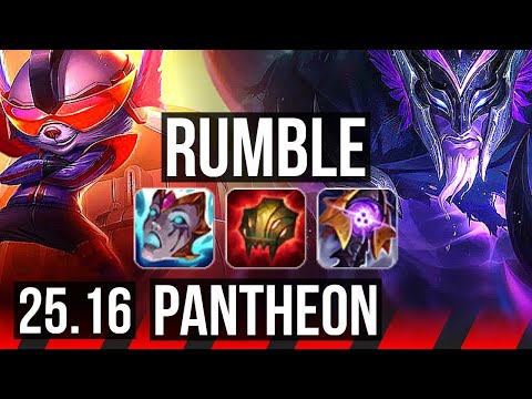 RUMBLE vs PANTHEON (TOP) | 10/3/9 | KR Master | 25.16