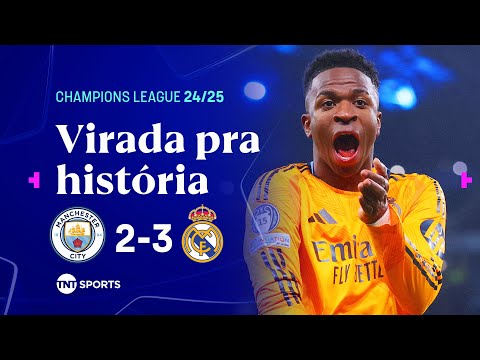 With a former Flamengo show, Vini Jr., check out the best moments between Real Madrid x City