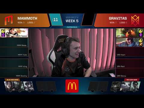 OPL 2019 - Split 2 Week 5 Game 1 - MMM vs. GRV