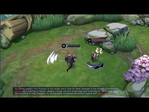 Mobile Legends Yu Zhong Passive- Cursing Touch