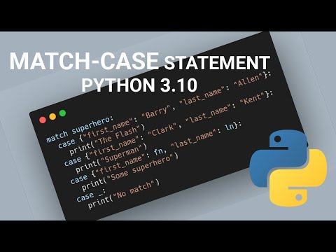 Python 3.10 beta Match-Case Statement - Cool NEW Feature!