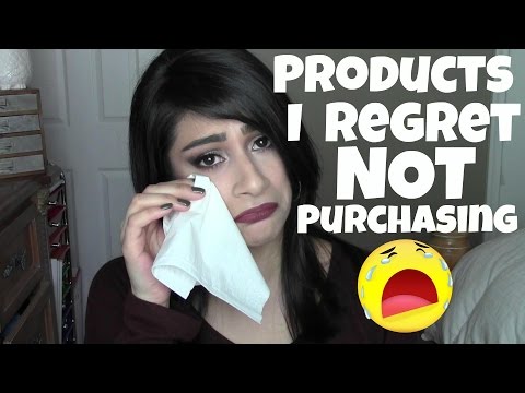 Products I Regret NOT Purchasing 2016│OneBeautyAddict Video