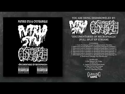 Cystgurgle / Putrid Stu - "Documentaries of Necrophagia" (Full EP Stream)  |  Gurgling Gore (2023)