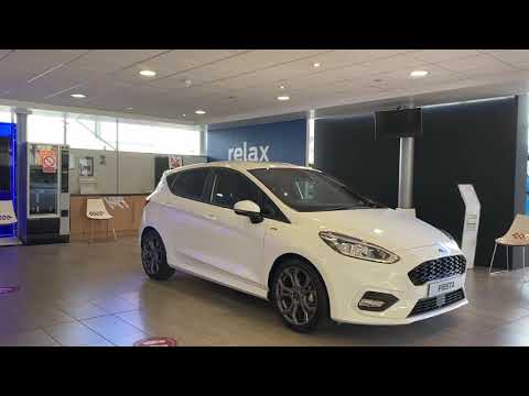 Fiesta Frozen White ST-Line 5dr Walk Around