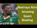 Makhaya Ntini Best Seam Bowling With Great Pace Vs New Zealand Great Over