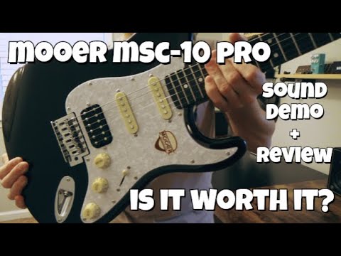Mooer MSC10 PRO BLACK (Tortoise Pickguard) image 26