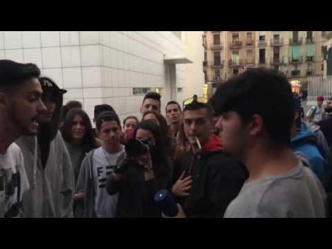 FILTROS: VÉRTEBRA Y SADER VS MC SIORK Y FAK-U -Pre Gold Battle Barcelona