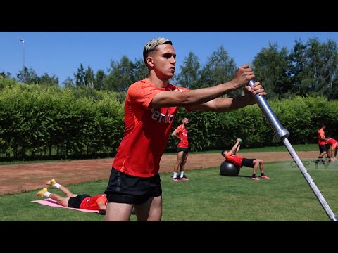 CANTONAMENT | AM ÎNCEPUT ZIUA CU UN ANTRENAMENT DE FORȚĂ