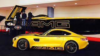 Mercedes-AMG and Cigarette Racing Team at the 2015 Miami International Boat Show