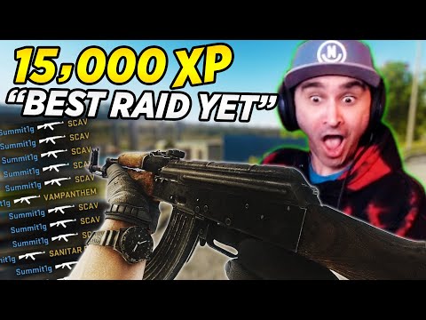 Summit1G BEST ESCAPE FROM TARKOV RAID YET!!