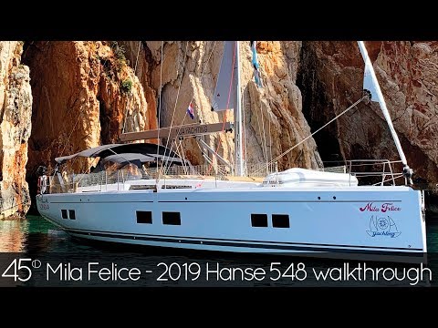 Mila Felice - 2019 Hanse 548 walkthrough
